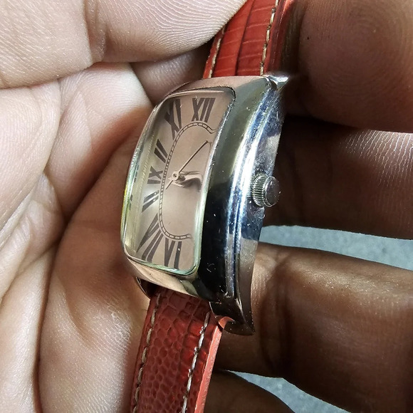 Coldwater Creek Ladies Quartz Tank Style Watch Silver Tone Roman Dial Working sh - Picture 6 of 8